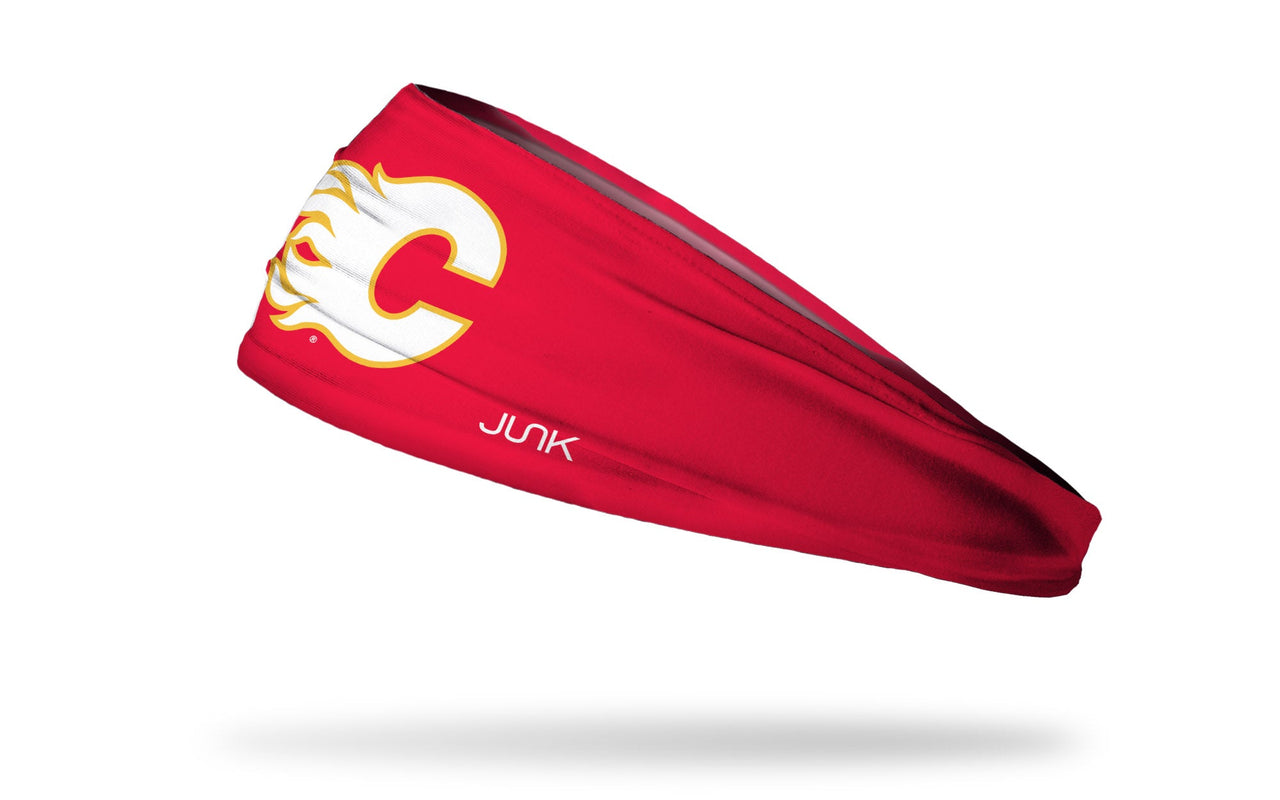 Calgary Flames: Logo Red Headband