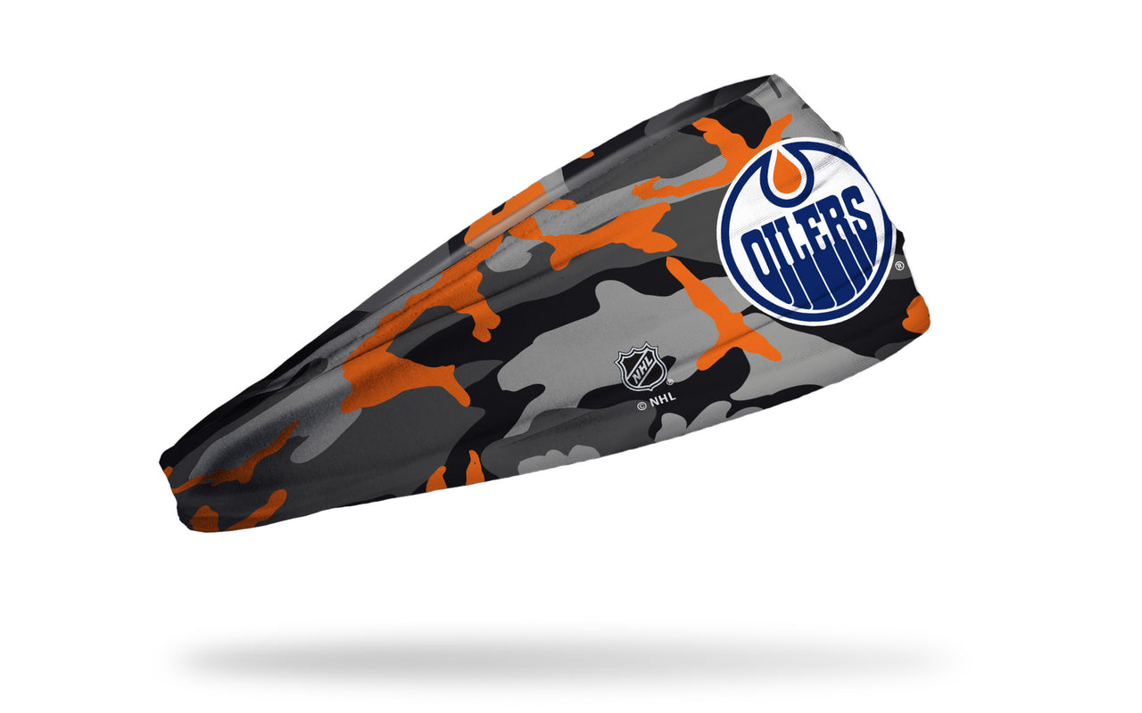 Edmonton Oilers: Camo Pop Headband