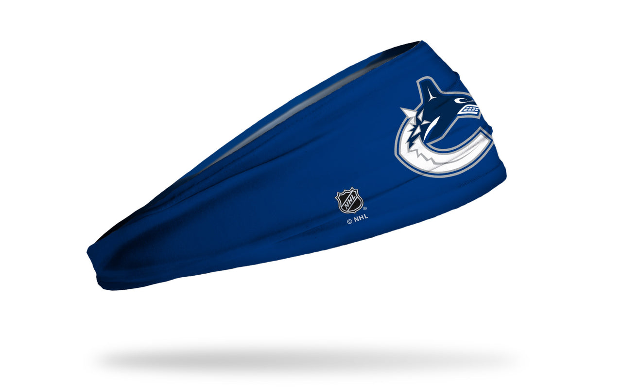 Vancouver Canucks: Logo Blue Headband